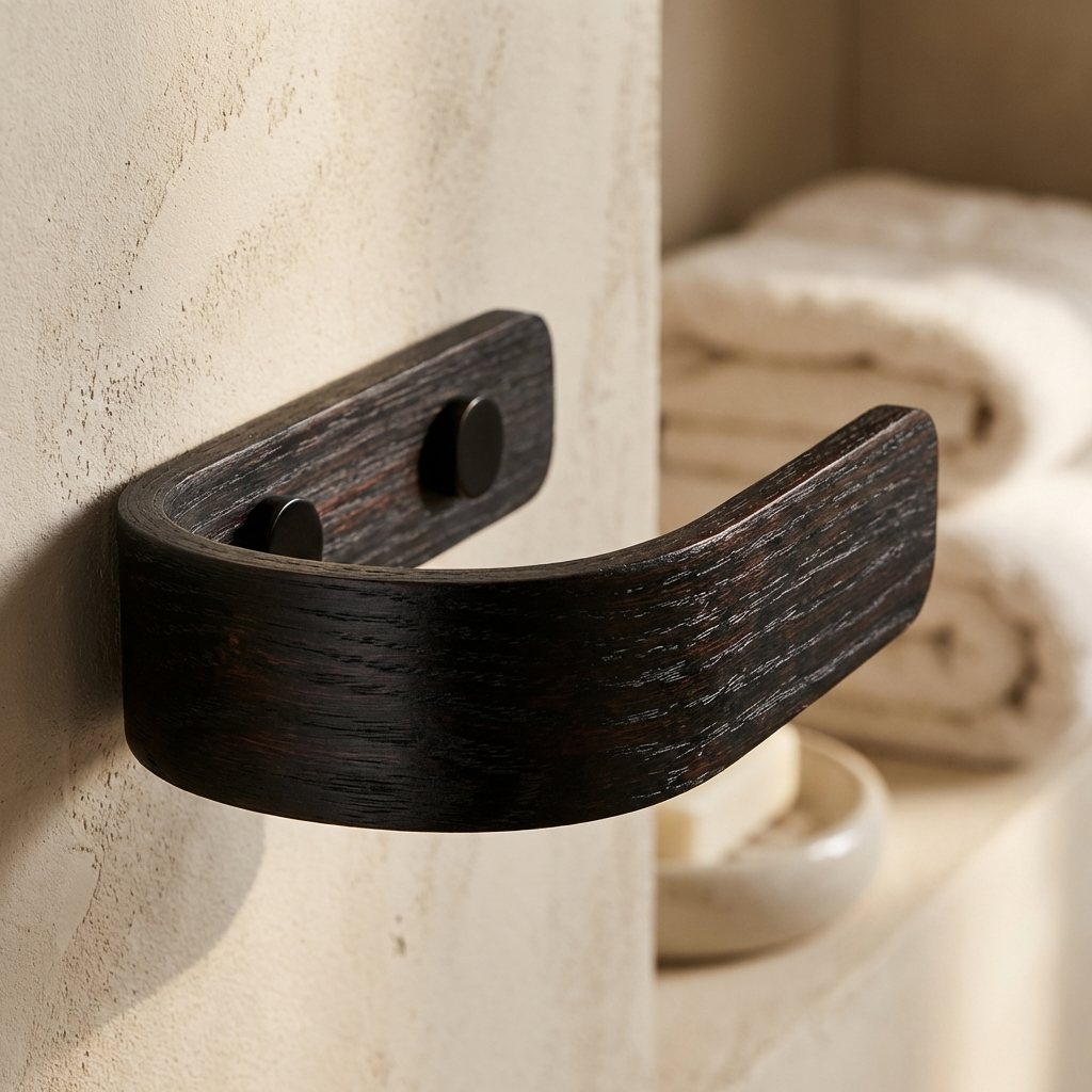 black oak curtain tie backs