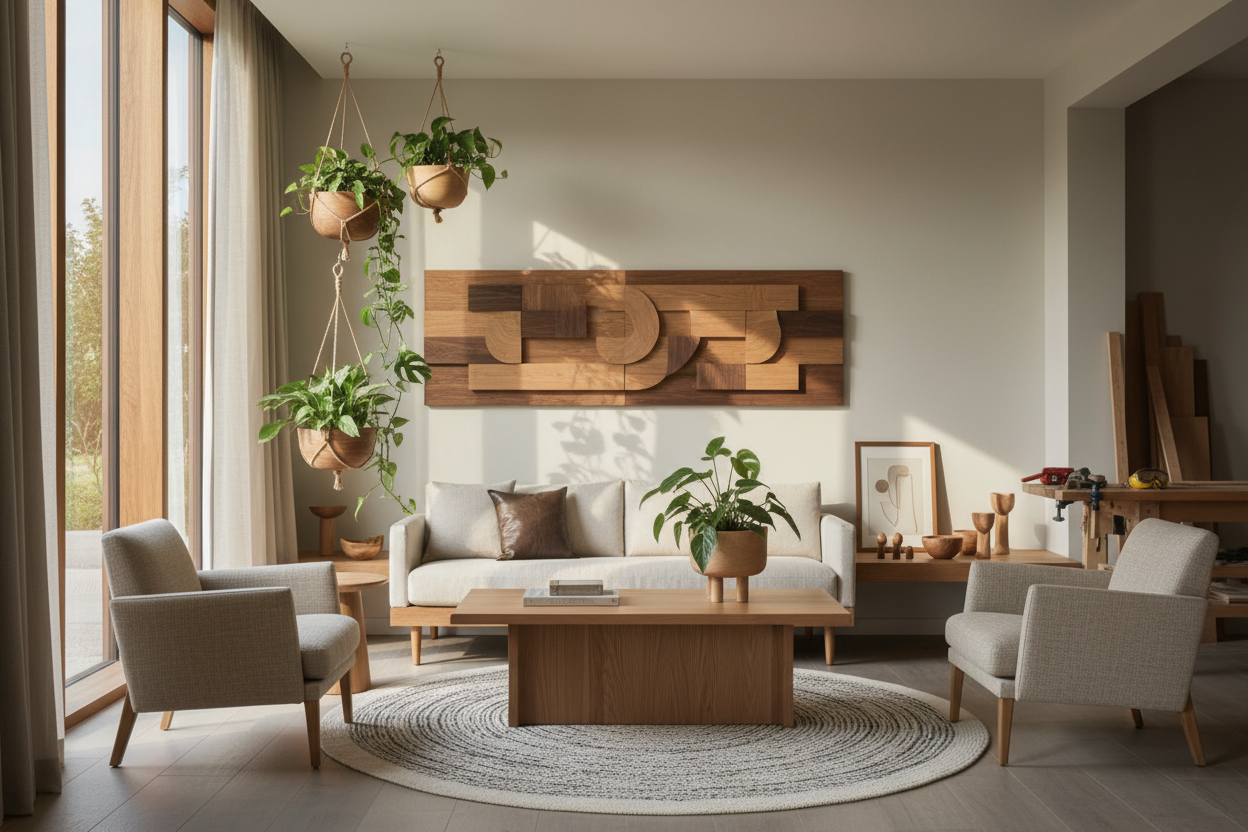Sustainable Living, Artisan Woodcraft Showcase.