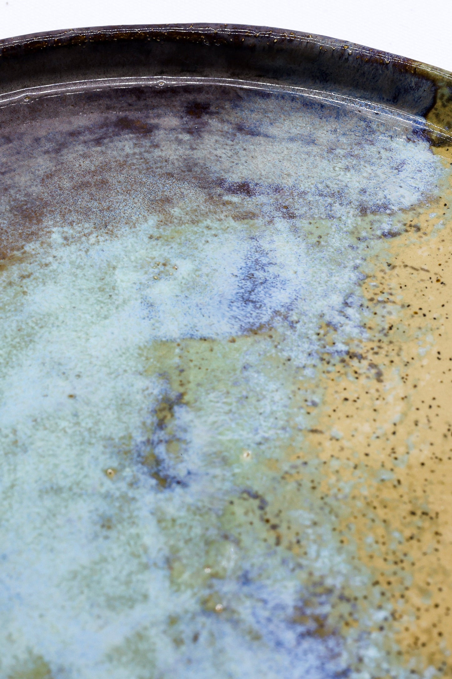 27 cm Shoreline Stoneware Handmade Ceramic Dinner Plate