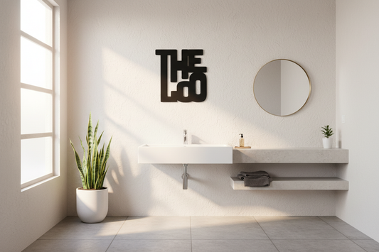 Lifestyle shot in modern minimalist interior
